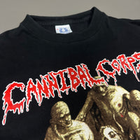 Vintage 1994 Cannibal Corpse Bleeding Easter Festivals T-Shirt