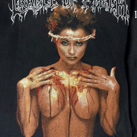 ヴィンテージ 1996 Cradle of Filth Praise The Whore ロングスリーブ