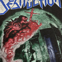 デストラクション 1990 クラックド・ブレイン ヴィンテージ Tシャツ