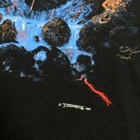 1991年ヴィンテージ「エントゥームド・クランデスティン」Tシャツ