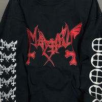 Vintage 1998 Mayhem Black Metal Longsleeve