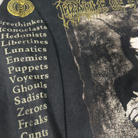 ヴィンテージ 1998 クレイドル・オブ・フィルス ウォールアイド ヴェイン&インセイン ロングスリーブ