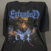 1991年ヴィンテージ「エントゥームド・クランデスティン」Tシャツ