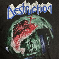 デストラクション 1990 クラックド・ブレイン ヴィンテージ Tシャツ