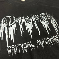 Vintage 1990s Autopsy Critical Madness T-Shirt