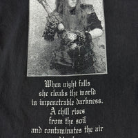 1990年代のヴィンテージ Burzum の「When Night Falls」Tシャツ