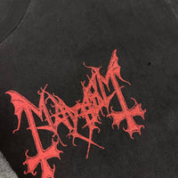 Vintage 1990s Mayhem Morbid Ghoul T-Shirt