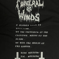 1993年ヴィンテージ「Funeral Winds Vanish Into The Void」Tシャツ