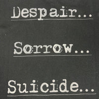 ノクターナル・ディプレッション 2007 絶望と悲しみ Tシャツ