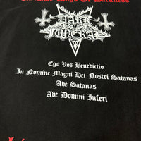 Dark Funeral 1998 ヴォビスカム サタナス ヴィンテージ T シャツ