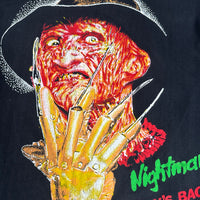 Vintage 1980s Freddy Krueger Horror T-Shirt