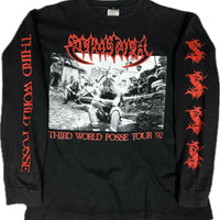 ヴィンテージ 1992 セパルトゥラ サード・ワールド・ポッセ ロングスリーブ