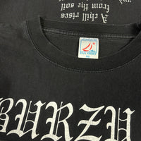 1990年代のヴィンテージ Burzum の「When Night Falls」Tシャツ