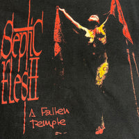 Vintage 1998 Septic Flesh A Fallen Temple Longsleeve