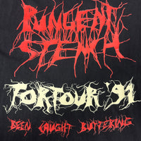 1991年 バターを塗っているところを目撃されたという強烈な悪臭のヴィンテージTシャツ
