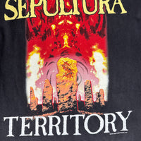 1993年ヴィンテージ セパルトゥラ テリトリー Tシャツ