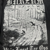 Vintage 1994 Burzum Hvis Lyset Tar Oss Longsleeve
