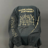 ヴィンテージ 1991 ナパーム・デス マス・アピール・マッドネス ロングスリーブ