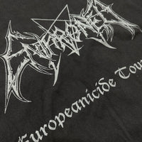 Vintage 1998 Enthroned Europeanicide Tour T-Shirt