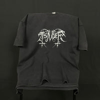 1990年代のヴィンテージTsjuderブラックメタルTシャツ