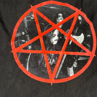 エンペラー 1993 ライダー ヴィンテージ ブラックメタル Tシャツ