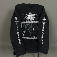 Vintage 1997 Darkthrone Under A Funeral Moon Longsleeve
