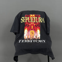 1993年ヴィンテージ セパルトゥラ テリトリー Tシャツ