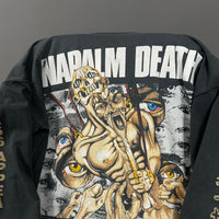 ヴィンテージ 1991 ナパーム・デス マス・アピール・マッドネス ロングスリーブ