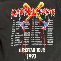 Vintage 1993 Cannibal Corpse Hammer Smashed Face T-Shirt