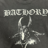 Vintage 2001 Bathory Goat Logo T-Shirt