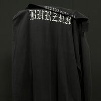 ヴィンテージ 1998 Burzum Misanthrophy ロゴ ロングスリーブ