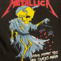 1990年代のヴィンテージ メタリカ ドリス Tシャツ