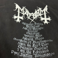 Vintage 1990s Mayhem Morbid Ghoul T-Shirt