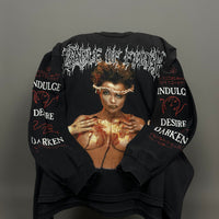 ヴィンテージ 1996 Cradle of Filth Praise The Whore ロングスリーブ