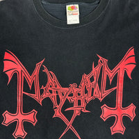 Vintage 1998 Mayhem Black Metal Longsleeve