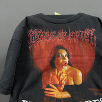 Vintage 1994 Cradle of Filth Black Goddess T-Shirt