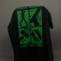 ヴィンテージ 1992 タイプO ネガティブオフェンスメカニズム Tシャツ