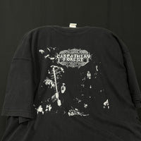 1990年代のヴィンテージ カルパティアフォレスト ブラックメタルTシャツ