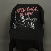 1990年代のヴィンテージ カンニバル・コープス イートン バック・トゥ・ライフ Tシャツ