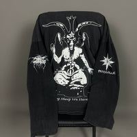 Vintage 1998 Darkthrone Wolfs Among Sheep Longsleeve