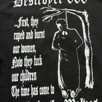 Vintage 1997 Destroyer Unchain The Wolves Longsleeve