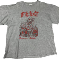 2000年代のヴィンテージ ニヒリスト デスメタル Tシャツ