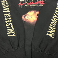 Vintage 2003 Exhumed Anatomy Is Destiny Longsleeve