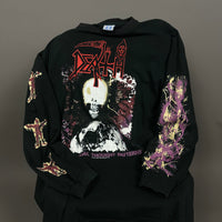 Death 1993 インディビジュアル・ソート・パターン ヴィンテージ ロングスリーブ