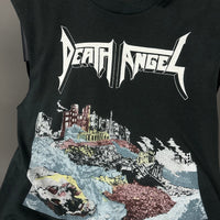ヴィンテージ 1987 デス・エンジェル ウルトラバイオレンス ツアー ノースリーブ Tシャツ