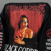 ヴィンテージ 1996 クレイドル・オブ・フィルス ブラック・ゴッデス ロングスリーブ