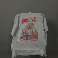 2000年代のヴィンテージ ニヒリスト デスメタル Tシャツ