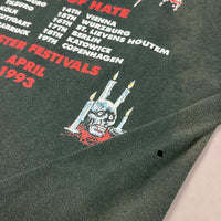 カンニバル・コープス 1993 フル・オブ・ヘイト イースター・フェスティバル ヴィンテージ Tシャツ