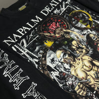 ヴィンテージ 1992 ナパーム・デス ヨーロッパツアー ロングスリーブ