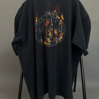 Vintage 2000 Cradle of Filth Burning Logo T-Shirt